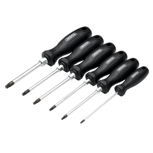 Draper 13585 TX-STAR® Hard Grip Screwdriver Set 6 Piece Draper