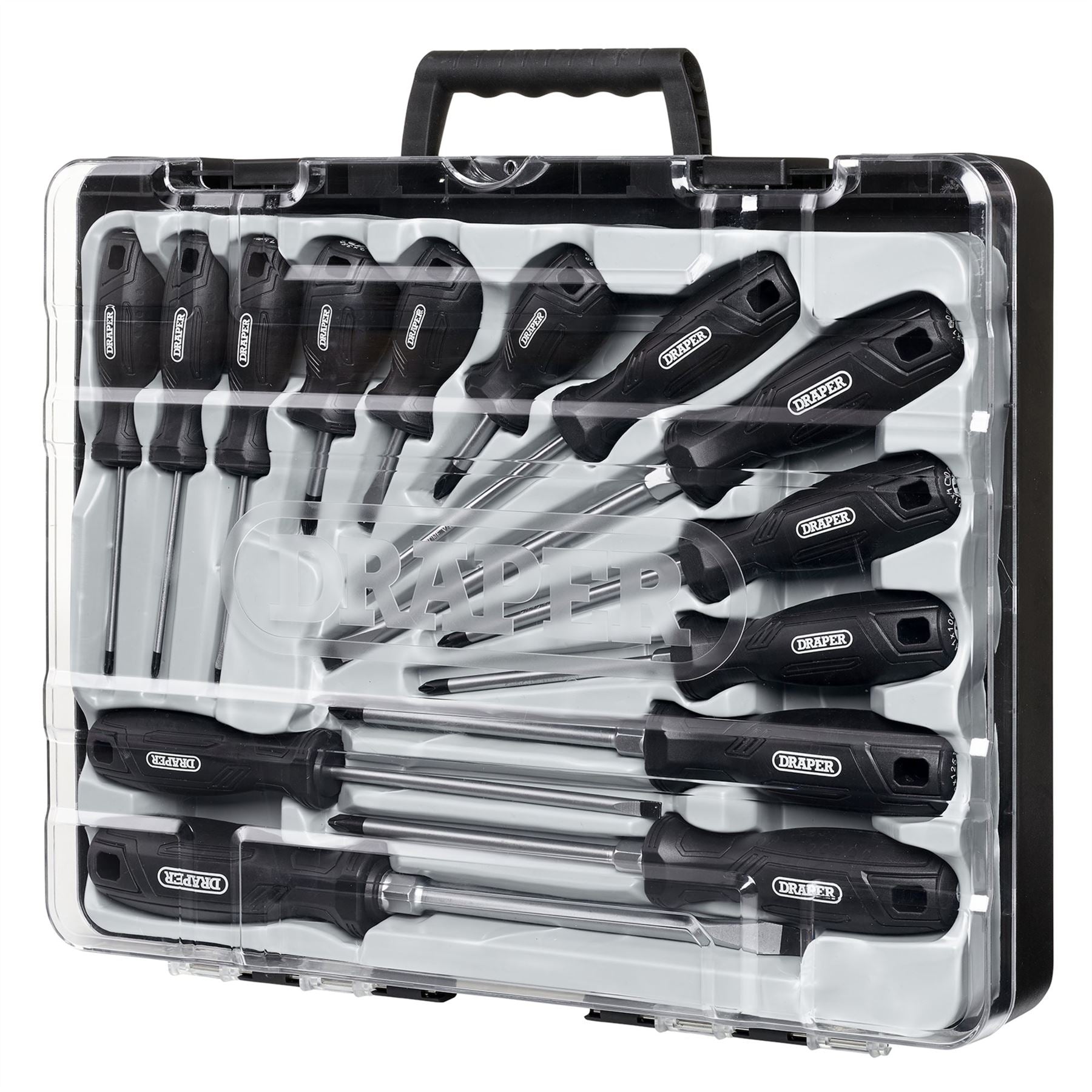 Draper 13587 Hard Grip Screwdriver Set 14 Piece Draper