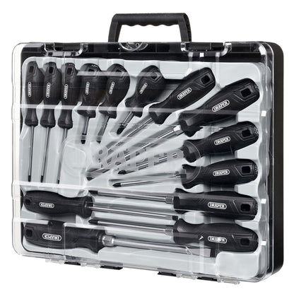 Draper 13587 Hard Grip Screwdriver Set 14 Piece Draper