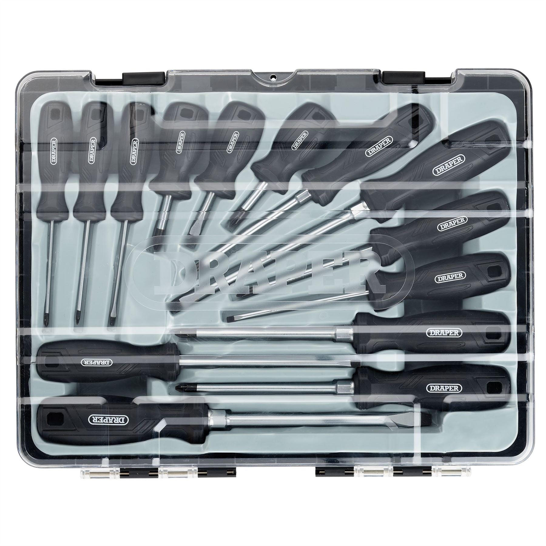Draper 13587 Hard Grip Screwdriver Set 14 Piece Draper