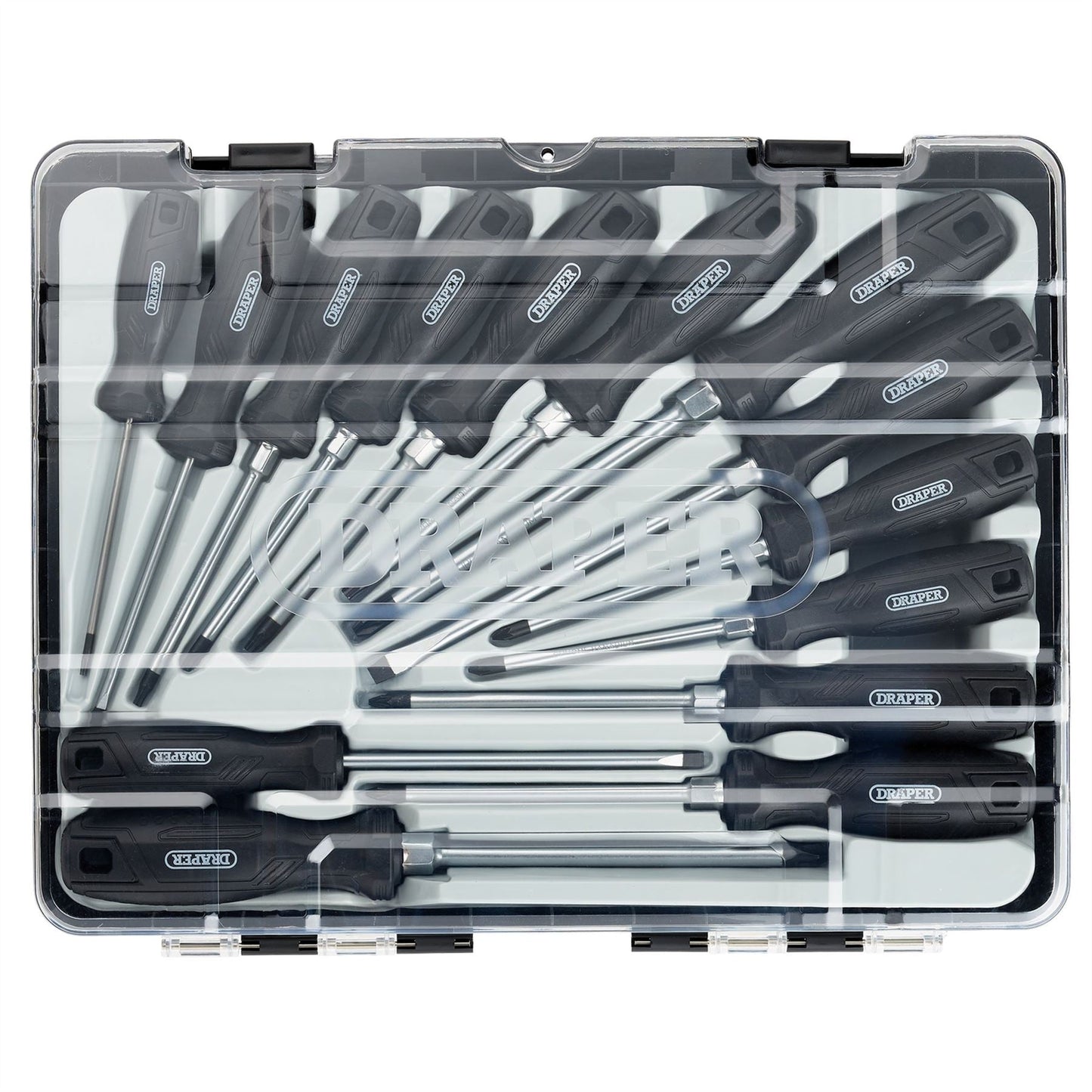 Draper 13588 Hard Grip Screwdriver Set with TX-STAR® 14 Piece Draper