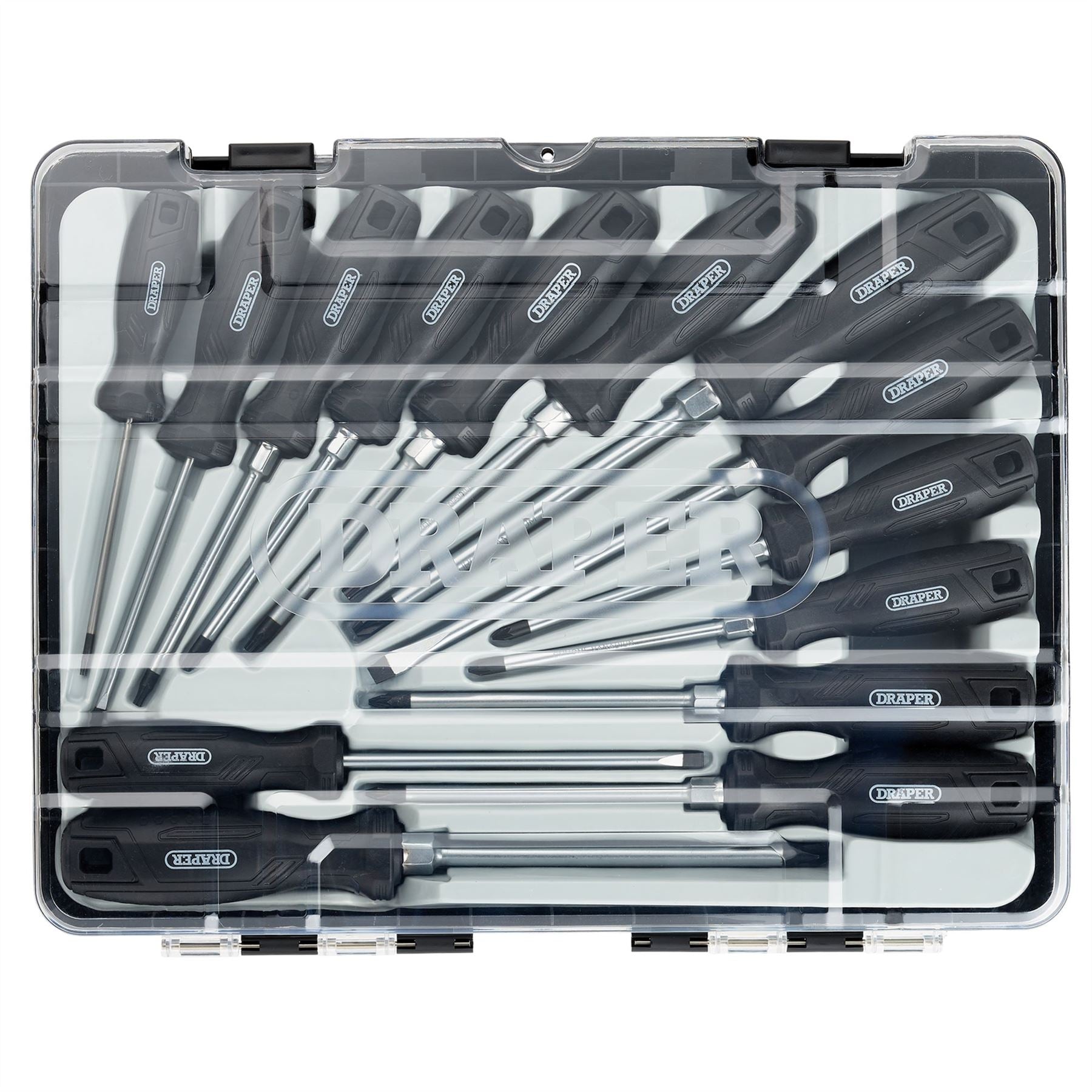 Draper 13588 Hard Grip Screwdriver Set with TX-STAR® 14 Piece Draper