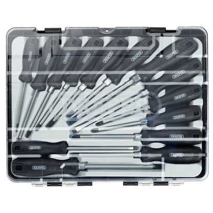 Draper 13588 Hard Grip Screwdriver Set with TX-STAR® 14 Piece Draper