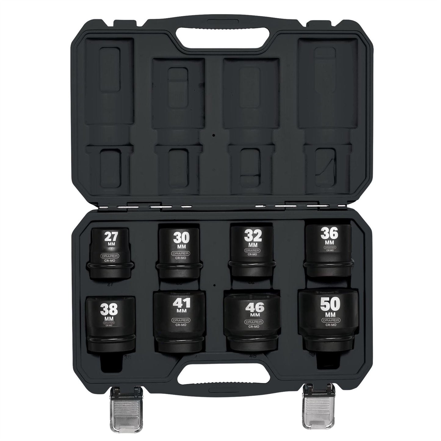 Draper 20209 HI-TORQ® Metric Impact Socket Set 1" Sq. Dr. 8 Piece Draper