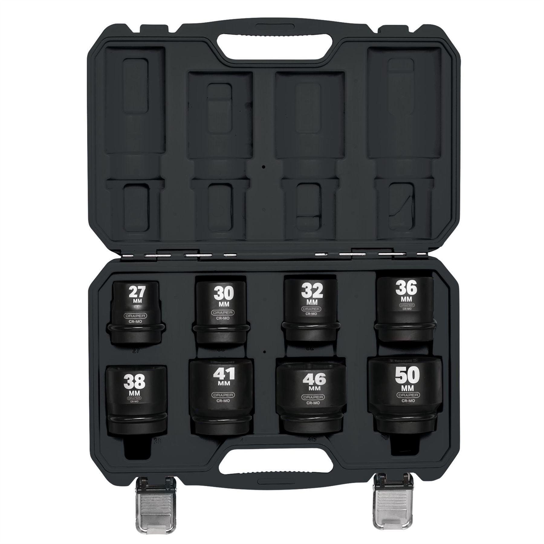 Draper 20209 HI-TORQ® Metric Impact Socket Set 1" Sq. Dr. 8 Piece Draper