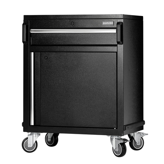Draper 23687 BUNKER® Modular Power Tool Mobile Cabinet 1 Drawer 1 Door 646mm Draper