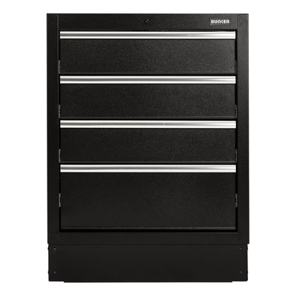 Draper 23746 BUNKER® Modular Floor Cabinet 4 Drawer 680mm Draper