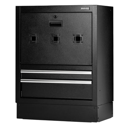 Draper 23754 BUNKER® Modular Floor Reel Cabinet 2 Drawer 680mm Draper