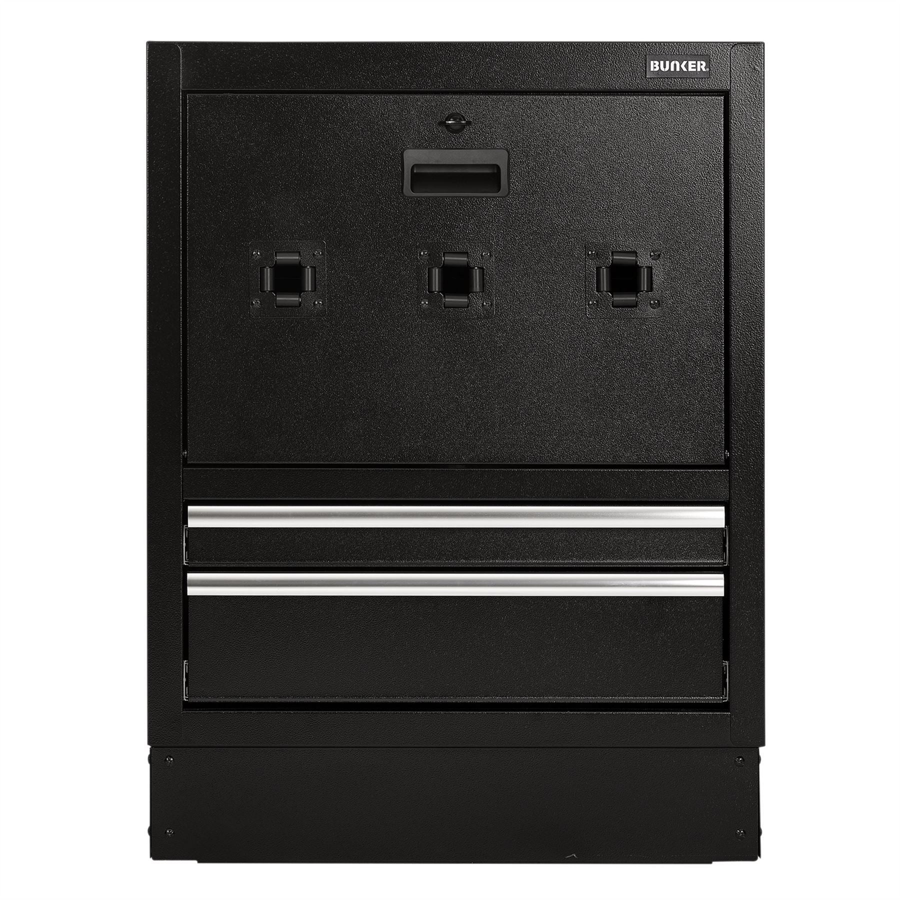 Draper 23754 BUNKER® Modular Floor Reel Cabinet 2 Drawer 680mm Draper