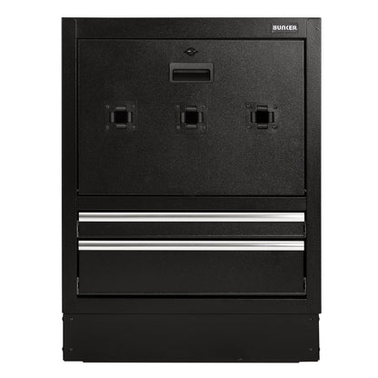 Draper 23754 BUNKER® Modular Floor Reel Cabinet 2 Drawer 680mm Draper
