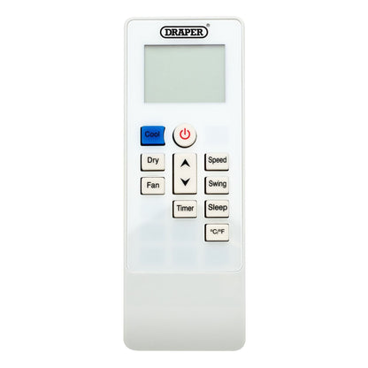 Draper 3-in-1 Portable Air Conditioner with Remote Control 12000BTU Draper