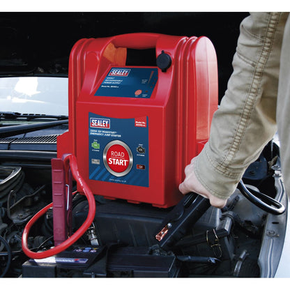 Sealey RS103 RoadStart® Emergency Jump Starter 12V 3200 Peak Amps Sealey