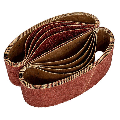 Sealey WSB5340 Sanding Belt 75 x 533mm 40Grit - Pack of 10 Sealey