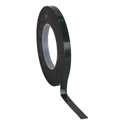 Sealey DSTG1210 Double-Sided Adhesive Foam Tape 12mm x 10m Green Backing Sealey