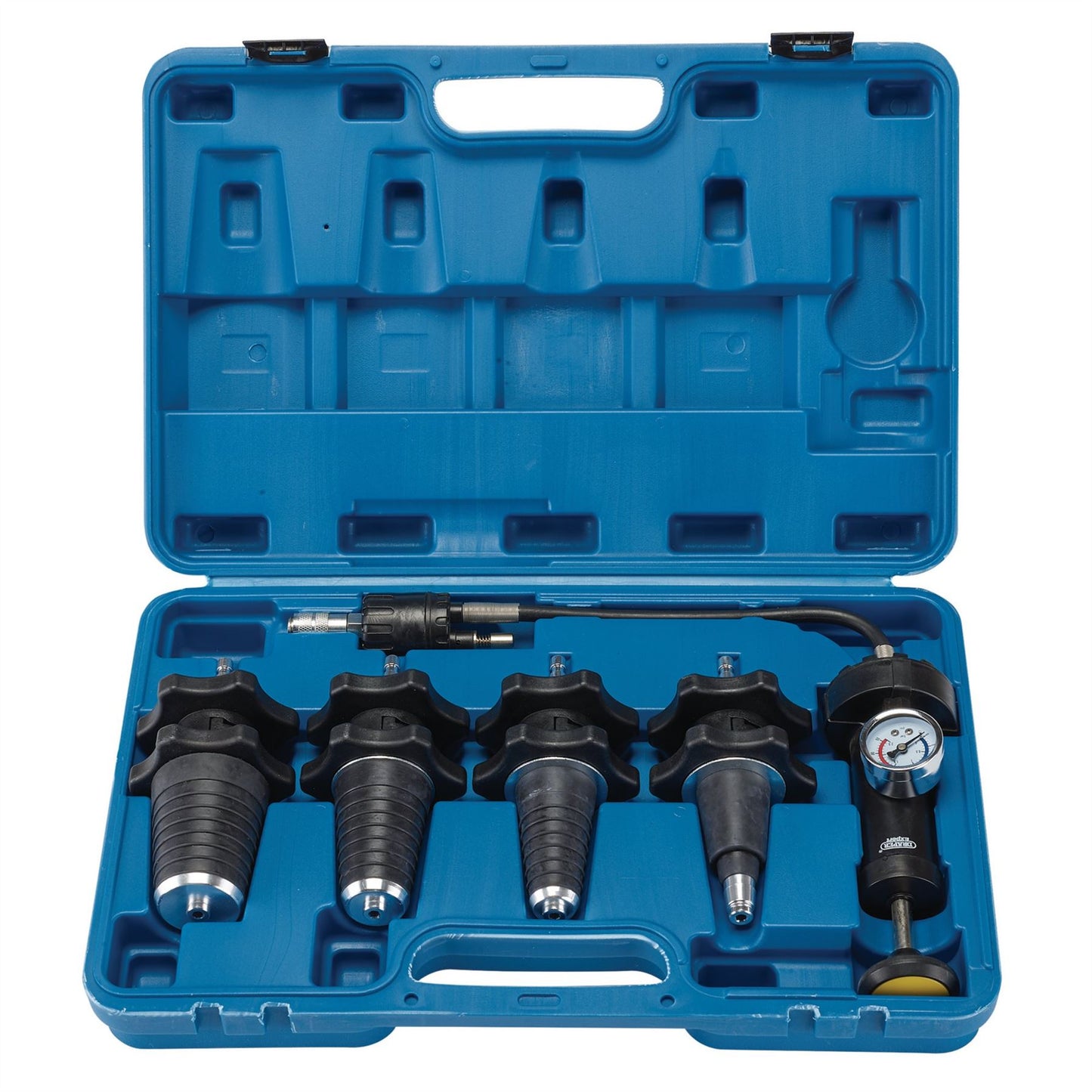 Draper 53591 Expert Universal Cooling System Pressure Test Kit 5 Piece Draper