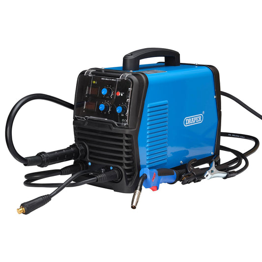Draper 70046 Gas/Gasless MIG Inverter Multi-Welder 200A Draper