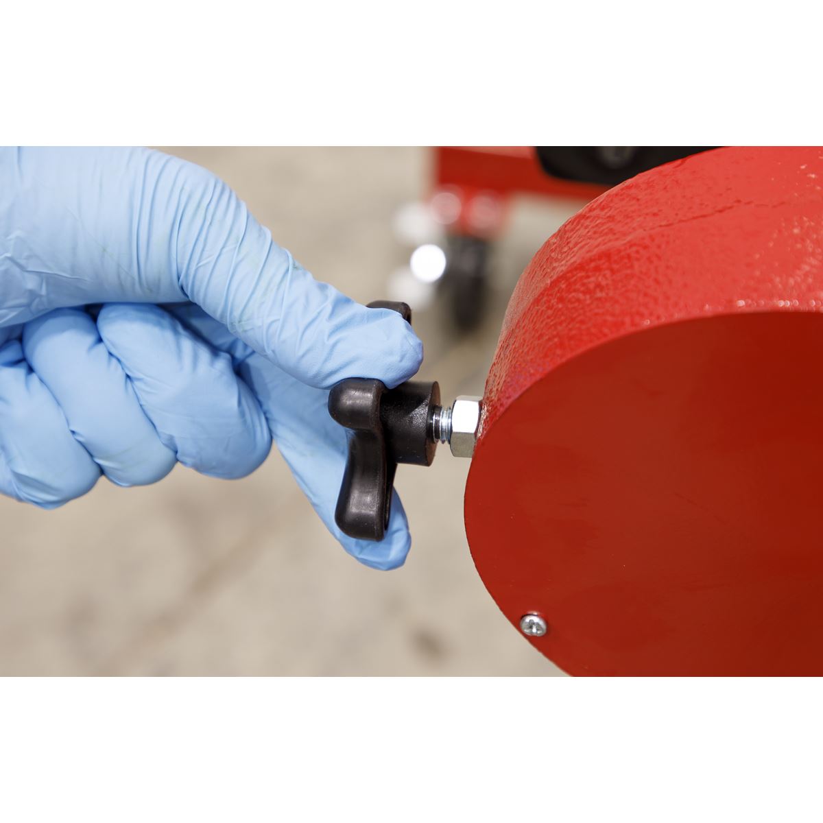 Sealey ES480D Folding 360º Rotating Engine Stand with Geared Handle Drive 450kg Capacity Sealey