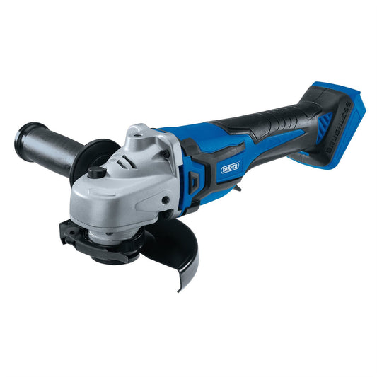 Draper 55478 D20 20V Brushless Angle Grinder 115mm Sold Bare Draper