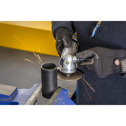 Sealey SA44 Air Angle Grinder Ø100mm Heavy-Duty Sealey