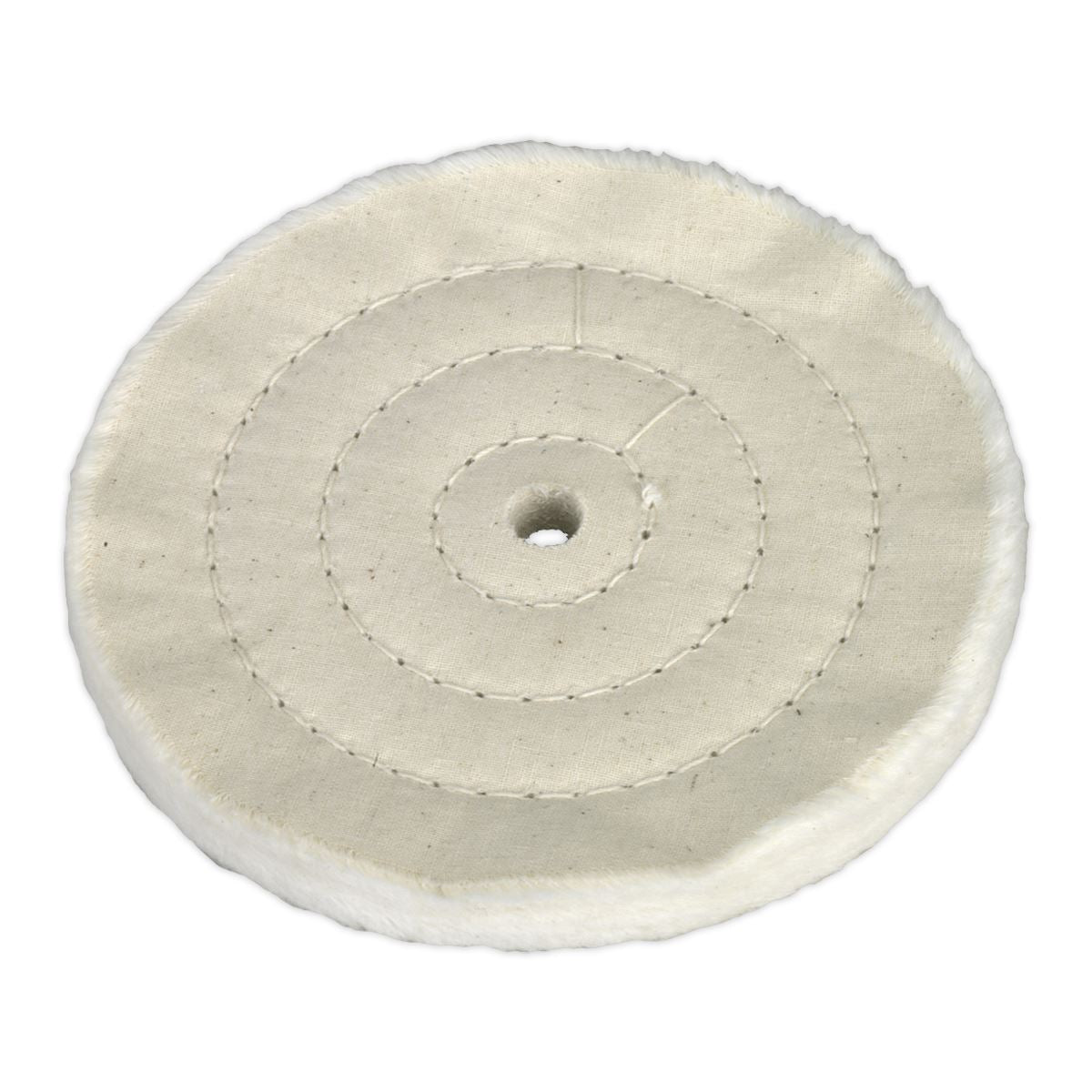 Sealey BG150BW Buffing Wheel Ø150 x 13mm Ø16mm Bore - Fine Sealey