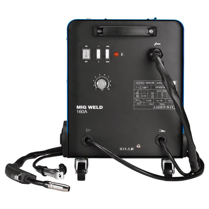 Draper 71095 Gas/Gasless MIG Welder 160A Draper