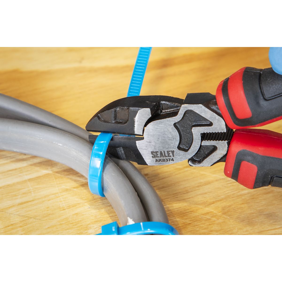 Sealey AK8374 Side Cutters High Leverage 160mm Sealey