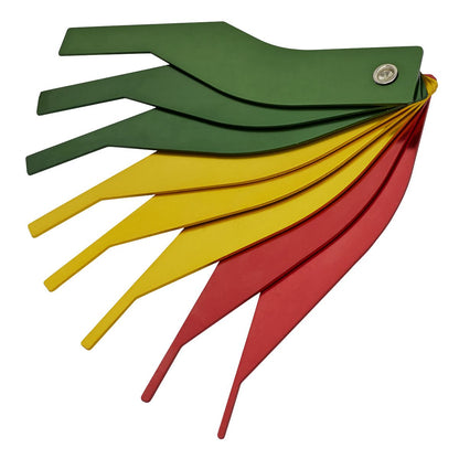 Sealey VS059 Brake Pad Thickness Gauge 8pc Sealey