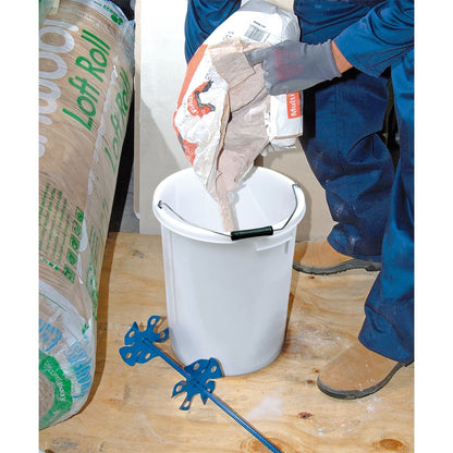 Draper 12100 Plasterers Mixing Bucket 25L White Draper