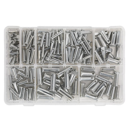 Sealey AB019CP Clevis Pin Assortment 200pc - Imperial Sealey