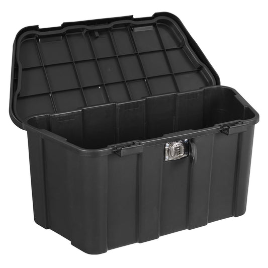 Sealey STB690 Weatherproof Trailer Storage Box with Lock 45L Sealey