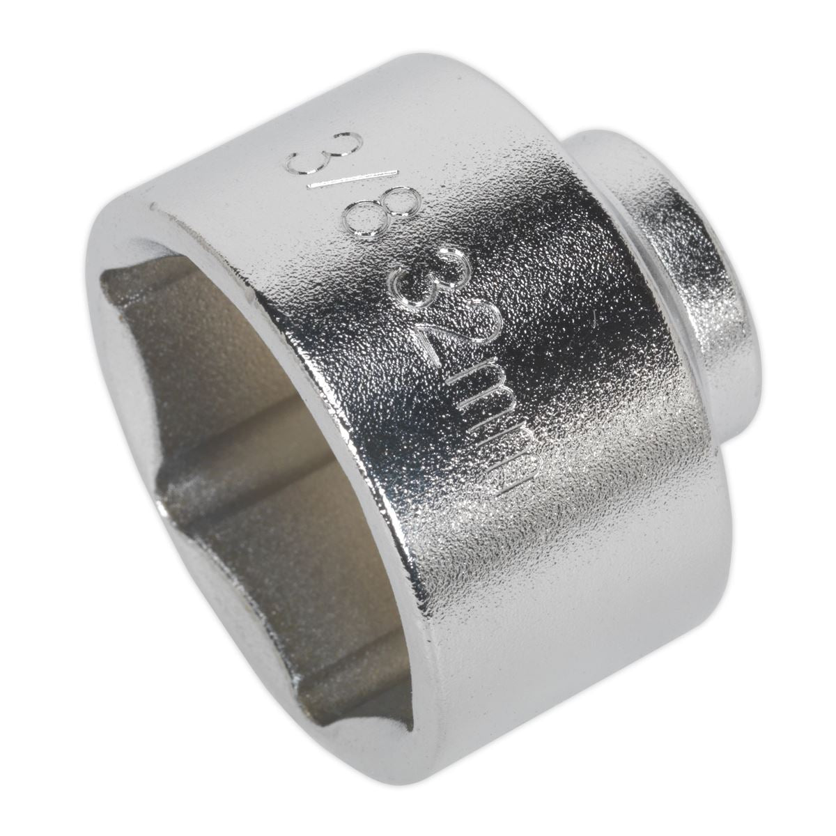 Sealey SX113 Low Profile Oil Filter Socket 32mm 3/8"Sq Drive Sealey