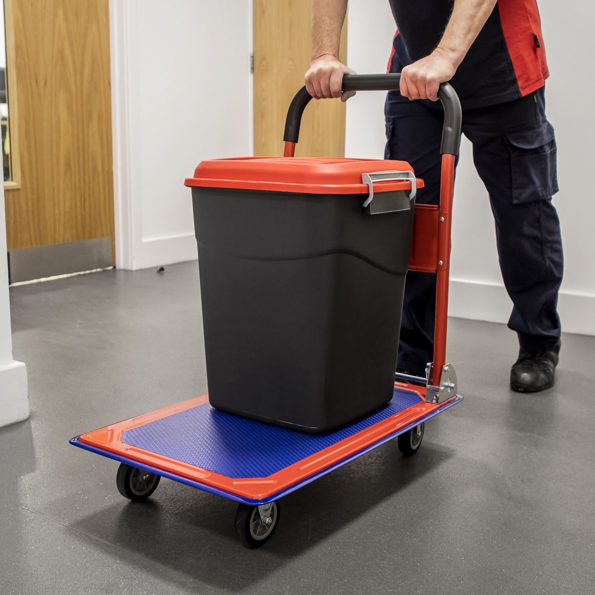 Sealey CST991 Platform Truck 150kg Capacity Sealey