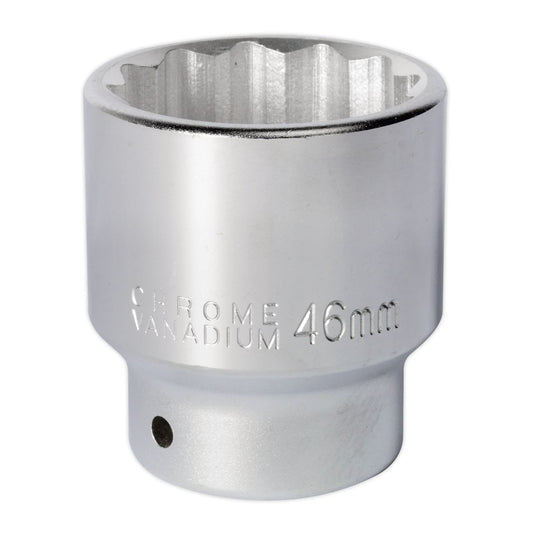 Sealey S34/46 WallDrive® Socket 46mm 3/4"Sq Drive Sealey