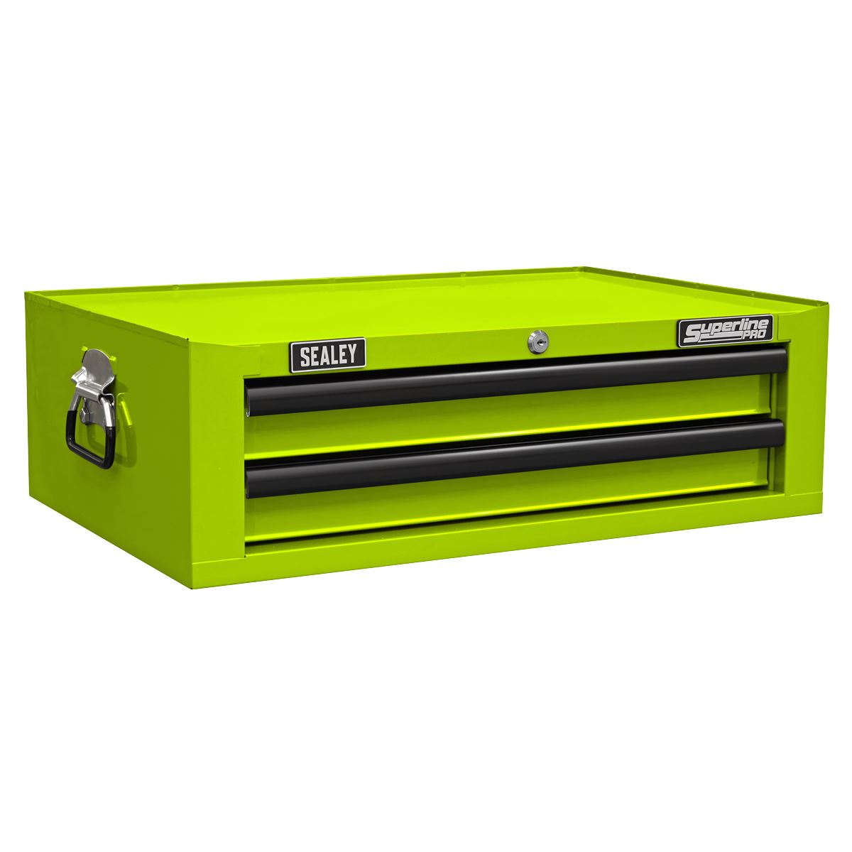 Sealey AP26029THV Mid-Box Tool Chest 2 Drawer with Ball-Bearing Slides - Green/Black Sealey