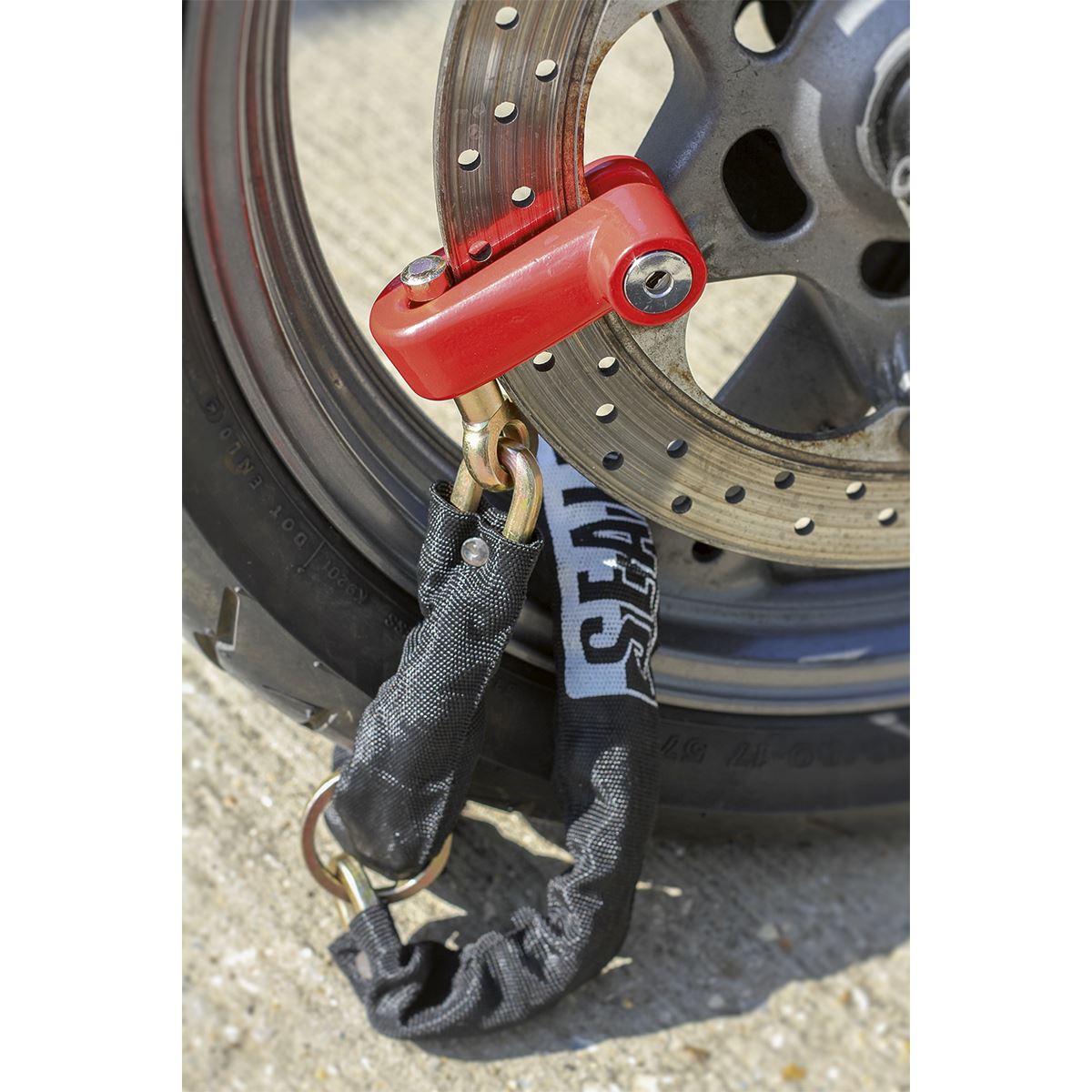 Sealey DL503 Motorcycle Disc Brake Lock Ø10mm Sealey