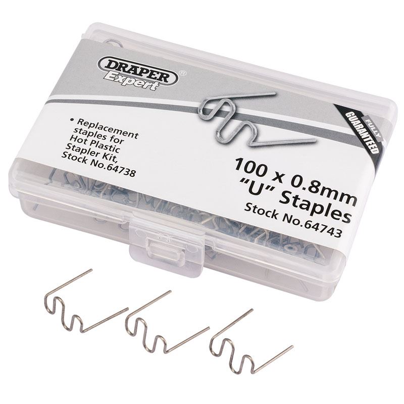 Draper 64743 0.8MM U Staples 50 Draper