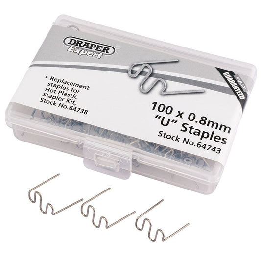 Draper 64743 0.8MM U Staples 50 Draper