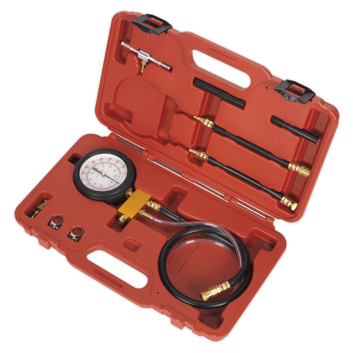 Sealey VSE211 Fuel Injection Pressure Test Kit - Test Port Sealey