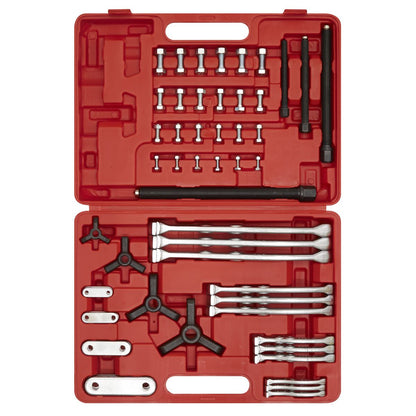 Sealey AK79 Gear Reversible Puller Set 4pc Triple Leg Sealey