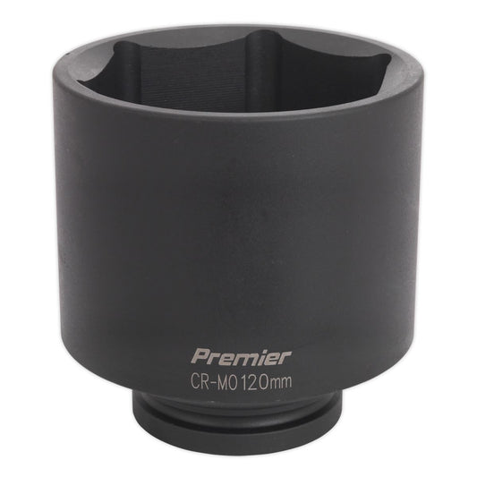 Sealey IS1120D Impact Socket 120mm Deep 1"Sq Drive Sealey