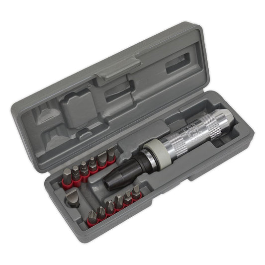 Sealey AK208 Impact Driver Set 15pc Sealey