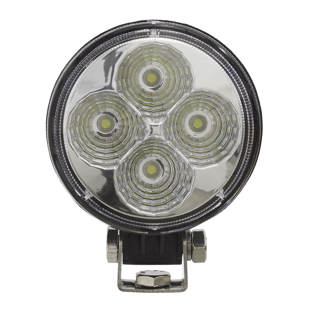 Sealey LED1R Round Worklight with Mounting Bracket 12W SMD LED Mini Sealey