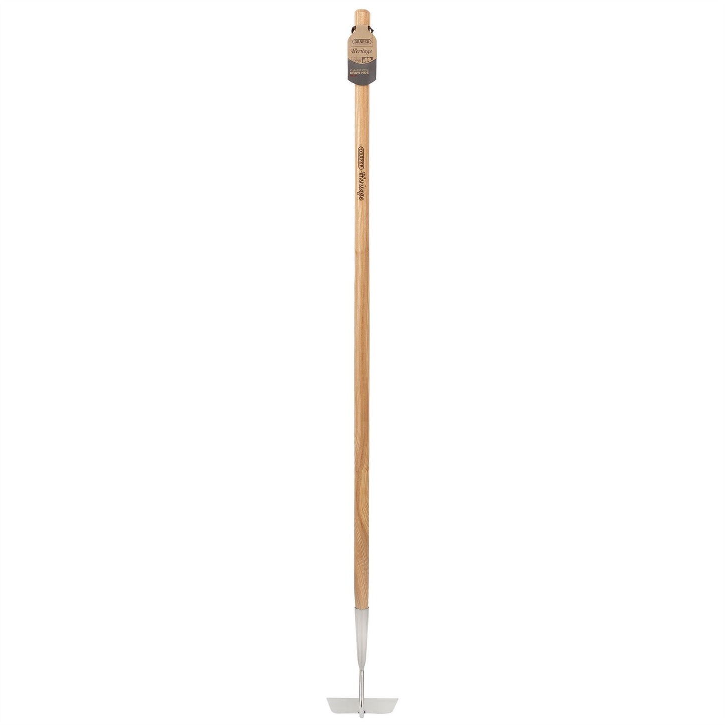Draper 99018 Heritage Stainless Steel Draw Hoe with Ash Handle Draper
