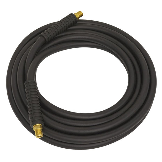 Sealey AH10RX/38 Air Hose 10m x Ø10mm with 1/4"BSP Unions Heavy-Duty Sealey