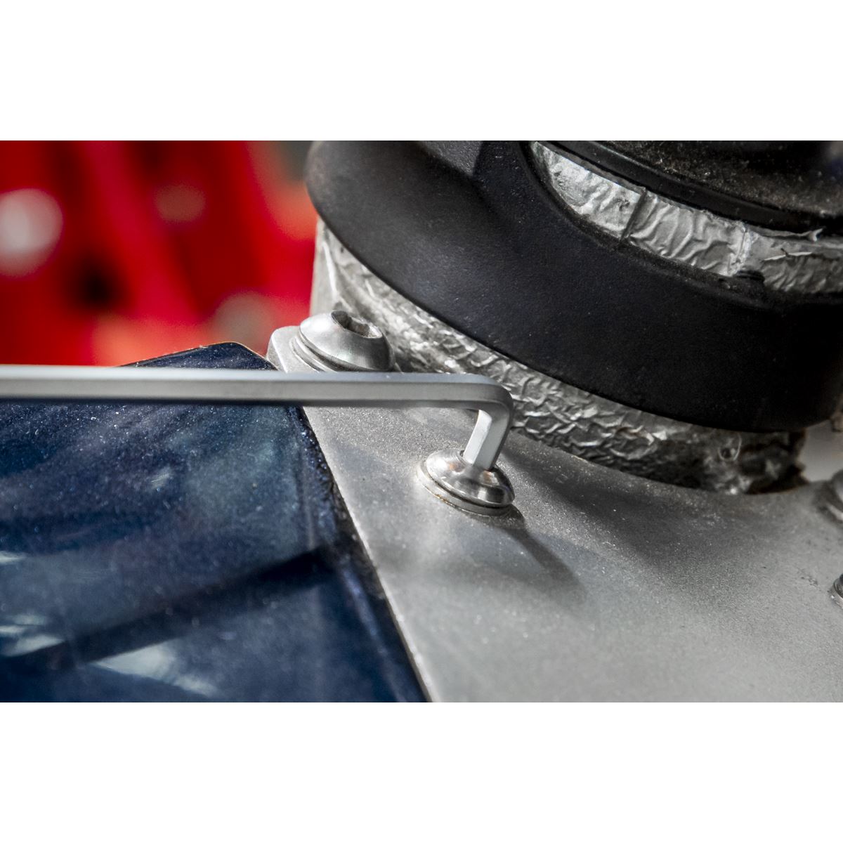 Sealey AK7174 Hex Key Set 9pc Extra-Long Stubby Element Metric Sealey