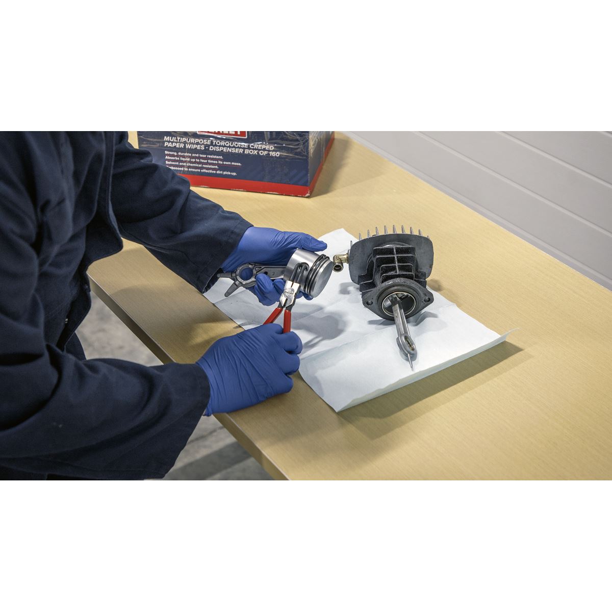 Sealey AP0618 Workbench 1.8m Steel with 25mm MDF Top Sealey