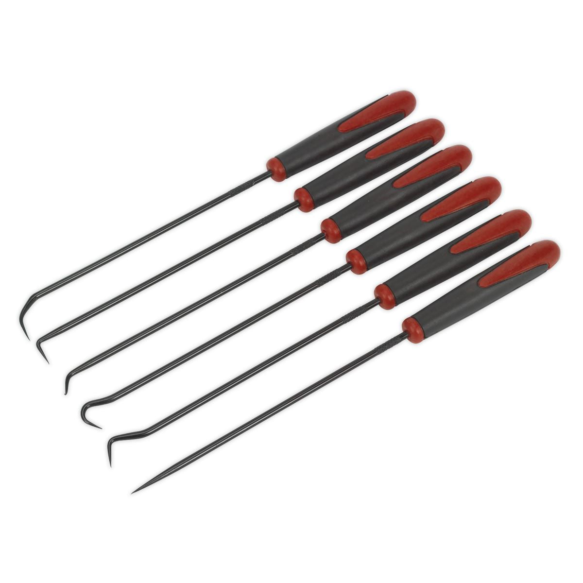 Sealey AK5215 Pick & Hook Set 6pc Extra-Long Sealey