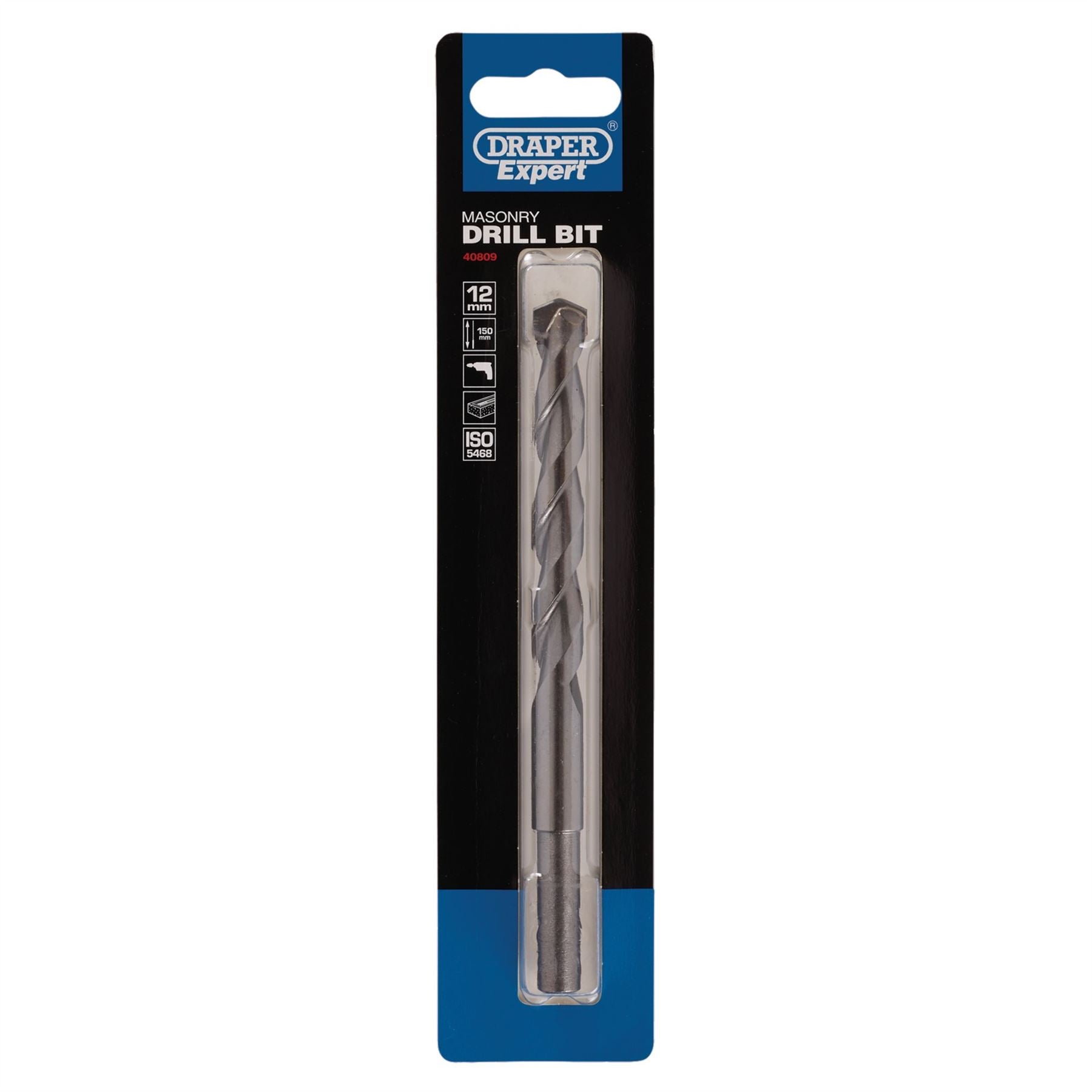 Draper 40809 Masonry Drill Bit 12 x 150mm Draper