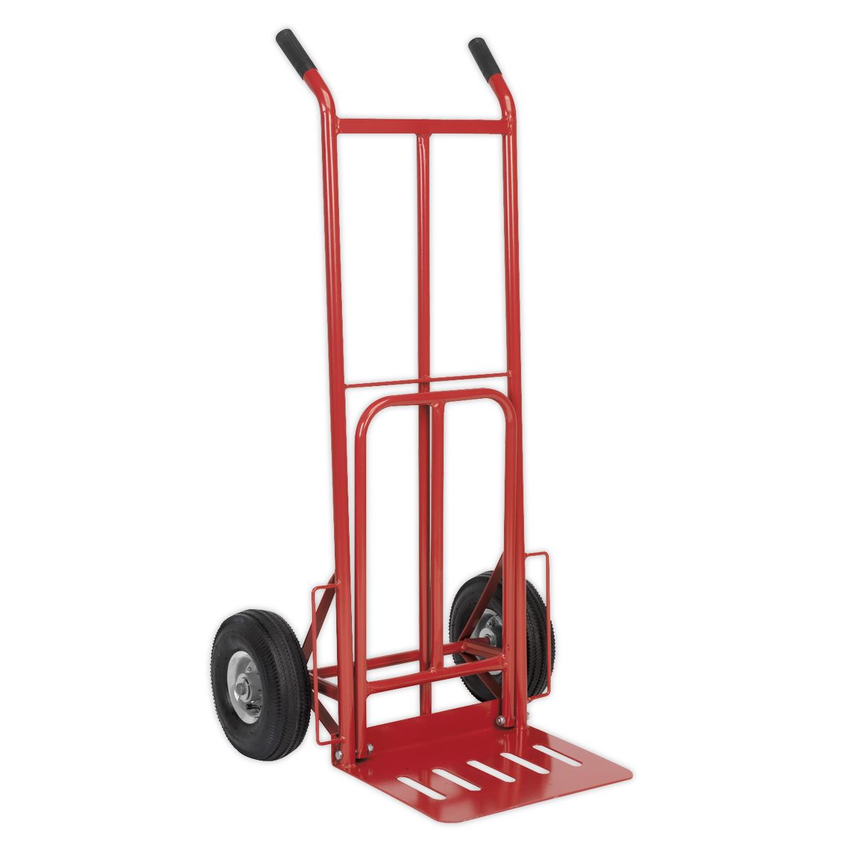 Sealey CST990 Sack Truck with Pneumatic Tyres & Folding 250kg Capacity Sealey