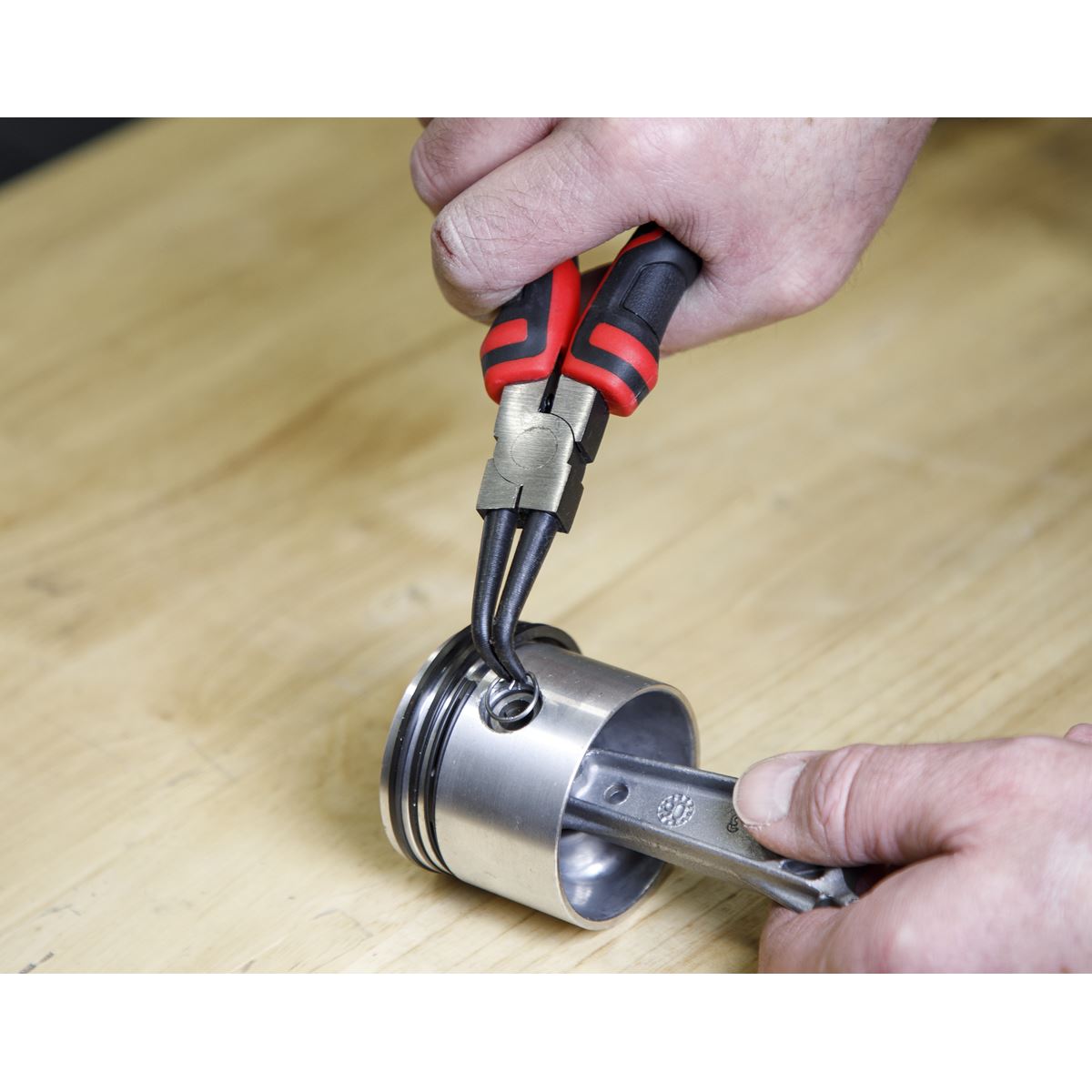 Sealey AK8457 Circlip Pliers Set 180mm 4pc Sealey